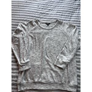 Buffalo David Bitton Heathered Gray Top size large casual comfortable soft
